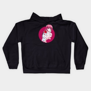 elfen aesthetic Kids Hoodie